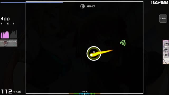Most_Mediocre playing OBKATIEKAT - ROLLING GIRL (feat. Evil Neuro) [sayu's Normal]
