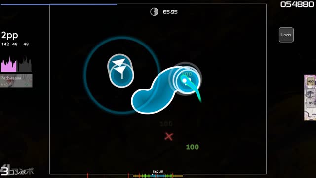 Patisaaaaa playing Camellia - Flamewall [Nymphe's HARD]