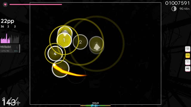 Miribobri playing UNDEAD CORPORATION - Everything will freeze [Insane]