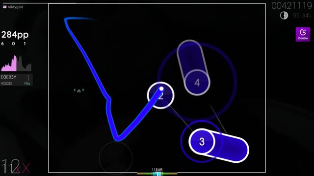 D3EB3Y playing Aziya - bbydoll (nightcore & cut ver.) [extra]