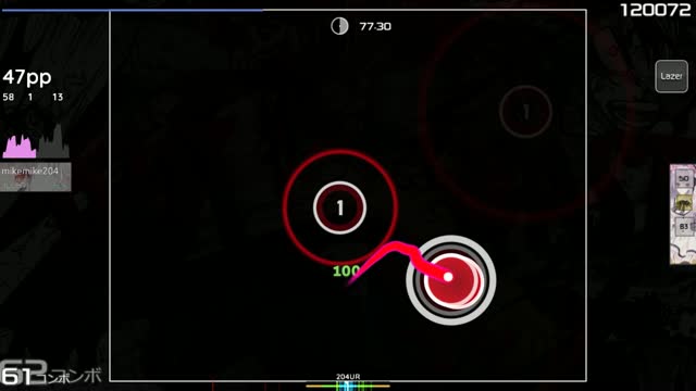 mikemike204 playing Vickeblanka - Black Rover (TV Size) [Extreme]