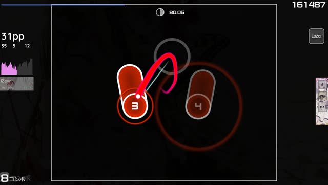 iZeyn playing Aitsuki Nakuru - Monochrome Butterfly [A r M i N's Expert]