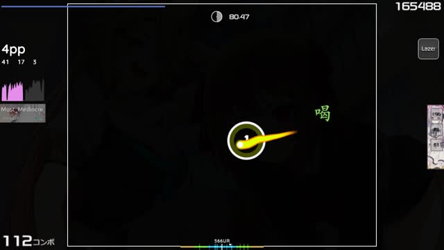 Most_Mediocre playing OBKATIEKAT - ROLLING GIRL (feat. Evil Neuro) [sayu's Normal]