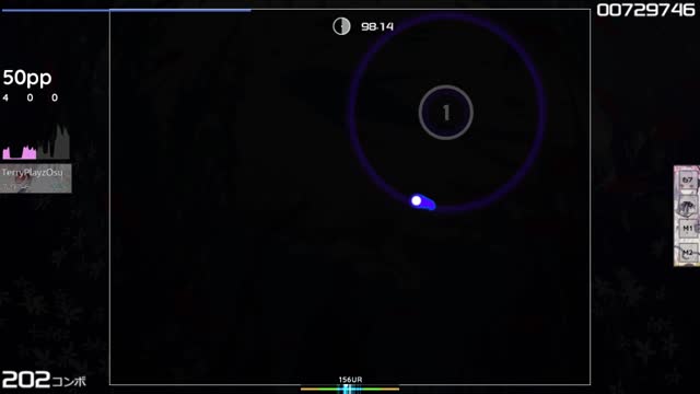 TerryPlayzOsu playing Crywolf - Eyes Half Closed [Remap]