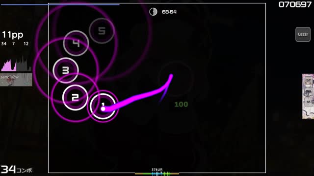 sandia2w playing Altermis & takehirotei & Violet Delta - Christmas Slop [riot's Insane]