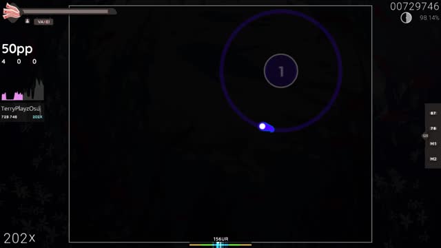TerryPlayzOsu playing Crywolf - Eyes Half Closed [Remap]