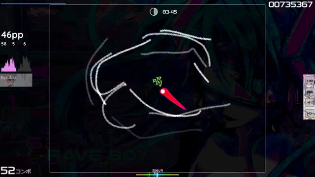 Kyzokaz playing S3RL feat Krystal - R4V3 B0Y [3XTR4]