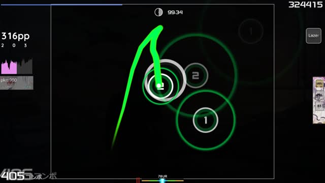 pkm900 playing Galactikraken & Jonathan Young - Jetpack Race [Lightspeed]