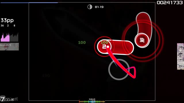 kirasan73 playing BiSH - PAiNT it BLACK (TV Size) [Kw's Another]