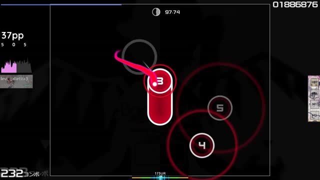 levi_galletita3 playing Masayoshi Minoshima - Bad Apple!! (REDALiCE Remix) [neonat's Hard]